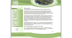 Desktop Screenshot of pro-agra-park.de